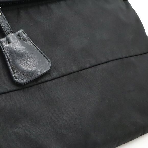 Prada BT0741 Nylon Leather Shoulder Bag - Picture 7 of 7